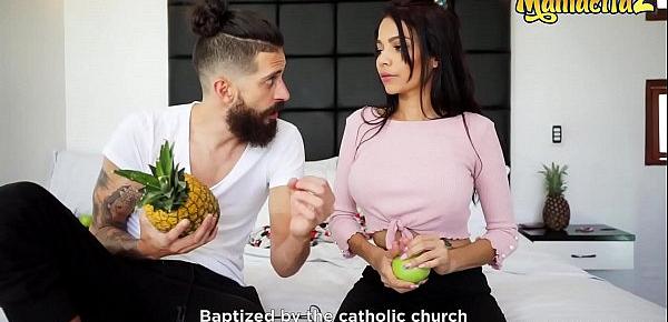  MAMACITAZ - Logan Salamanca Fucks This Busty Latina So Hard That She Even Tell Him To Stop A Little Bit - Mila Garcia
